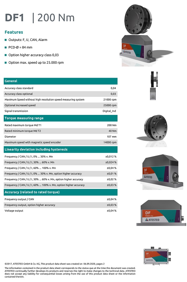 扭矩转速传感器参数