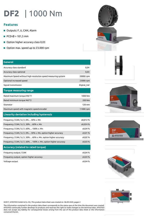 扭矩测量传感器